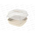 Контейнер для выпечки с ручкой (тортовница) слоновая кость, АП 773 *26(300х300х140мм) Контейнер для выпечки с ручкой (тортовница) слоновая кость, АП 773 *26(300х300х140мм)