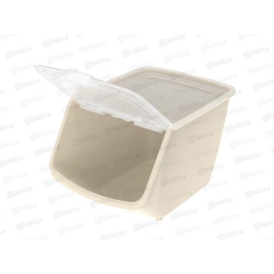 Контейнер универс. с крышкой 10,5л слон. кость, АП 770 (337х238х217мм)