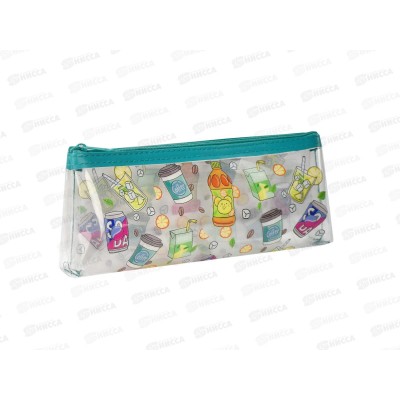 Пенал ФЕН Напитки, 21*9*3,5см 65734 *12