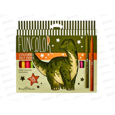 Фломастеры 18цв. АЛЬТ Funcolor,32-0068*16 Фломастеры 18цв. АЛЬТ Funcolor,32-0068*16