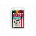 Фломастеры 12цв. АЛЬТ Funcolor Jumbo, пласт. пенал,32-0041*24 Фломастеры 12цв. АЛЬТ Funcolor Jumbo, пласт. пенал,32-0041*24