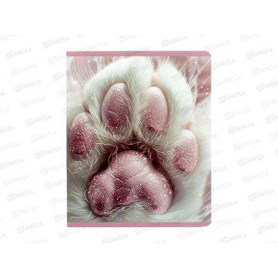 Тетрадь 48л кл. LAMARK Лапки. на скобе 4824-33  *5/100