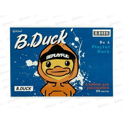 Альбом д/рис.20л АКАД А4 B.Duck, ЕАС-BD1 *72 Альбом д/рис.20л АКАД А4 B.Duck, ЕАС-BD1 *72