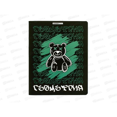 Тетрадь 48л кл. АКАД Мишки. Геометрия,  EAC-15579 *20/60 Тетрадь 48л кл. АКАД Мишки. Геометрия,  EAC-15579 *20/60