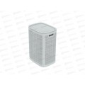 Корзина плетёная для белья &quotЛён&quot 75л, серый, АП 373 (430х321х600мм)