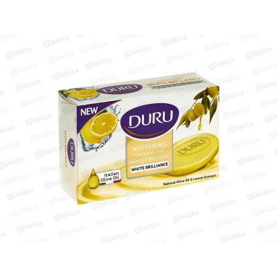 ДУРУ Natural Olive мыло 140г White Brilliance *24/792/3168