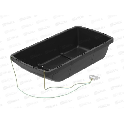 Сани-волокуши универ. &quotГигант&quot с ручкой, 3 сег., АП 509 (120х60х26см)