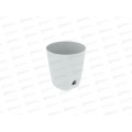 Кашпо &quotГранд&quot 2л серый (с поддоном) D-14,5см, H-15см, АП 1181 *40