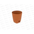 Кашпо "Гранд" 2л карамель (с поддоном) D-14,5см, H-15см, АП 1195 *40 Кашпо "Гранд" 2л карамель (с поддоном) D-14,5см, H-15см, АП 1195 *40