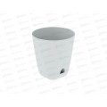 Кашпо &quotГранд&quot 4л серый (с поддоном) D-19см, H-20см, АП 1184  *54