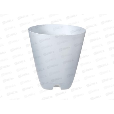 Кашпо "Гранд" 15л серый (с поддоном) D-29,5см, H-31см, АП 1190 *18 Кашпо "Гранд" 15л серый (с поддоном) D-29,5см, H-31см, АП 1190 *18