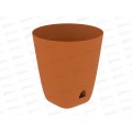Кашпо &quotГранд&quot 15л карамель (с поддоном) D-29,5см, H-31см, АП 1198 *18