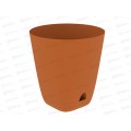 Кашпо "Гранд" 28л карамель (с поддоном) D-37см, H-38см, АП 1199 *10 Кашпо "Гранд" 28л карамель (с поддоном) D-37см, H-38см, АП 1199 *10
