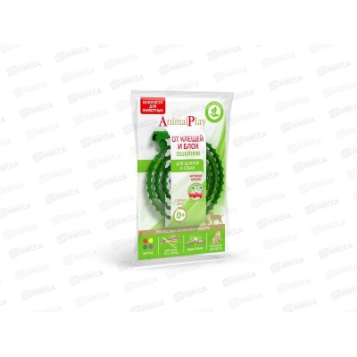 Ошейник Animal Play для собак репеллентный 75см АР05-00830 *24 Ошейник Animal Play для собак репеллентный 75см АР05-00830 *24