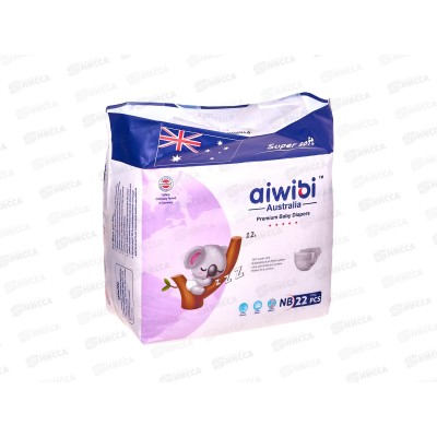 Aiwibi Premium Подгузники для новорожден до 5кг 22шт *20 Aiwibi Premium Подгузники для новорожден до 5кг 22шт *20