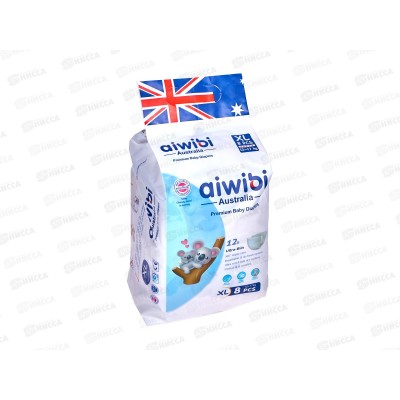 Aiwibi Premium Подгузники для детей 12-17кг XL 8шт *20
