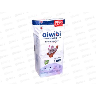Aiwibi Premium Подгузники-трусики для детей M 6-11кг 62шт *5 Aiwibi Premium Подгузники-трусики для детей M 6-11кг 62шт *5