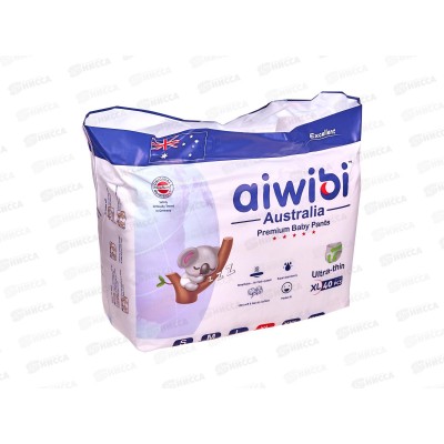 Aiwibi Premium Подгузники-трусики для детей XL 12-17кг 40шт *5 Aiwibi Premium Подгузники-трусики для детей XL 12-17кг 40шт *5