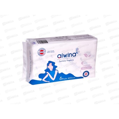 Aiwina прокладки гигиенические ночь 6шт 42см *48