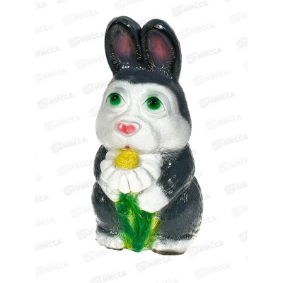 Фигура садовая из гипса &quotКролик с ромашкой&quot (310*140мм) арт.374