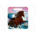 Доска разделочная  дерево малая НГ Лошадь 2026г Л-65 *50