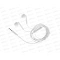 Наушники BOROFONE BM76 Ocean,вкладыши с микрофоном 1,2м белые
