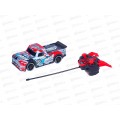 Автомобиль на р/у №YQ081-7 люминесцентная, коробка 26,5*12,5*11,8