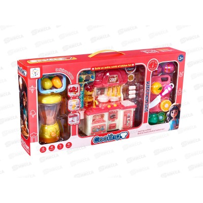 Игровой набор №576Е-15 &quotКухня&quot с аксессуарами коробка 51*8,5*26