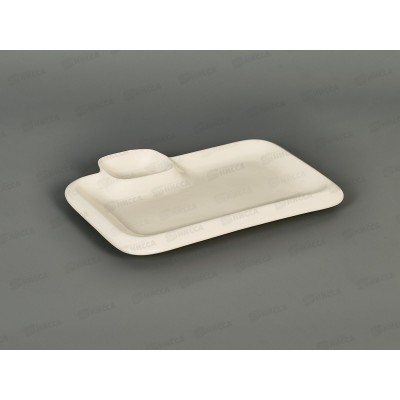 Блюдо сервировочное с соусницей 8839 Issi 21*14см 296231