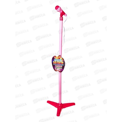 Микрофон №298-21А на стойке, коробка 38,5*5,5*19