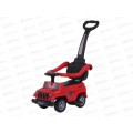 Каталка-толокар №906-1 с родительской ручкой свет, звук, коробка 60*29*29