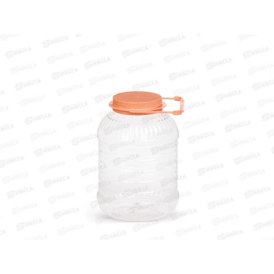 Банка 5л ПЭТ со съемной ручкой *10 М494 Банка 5л ПЭТ со съемной ручкой *10 М494