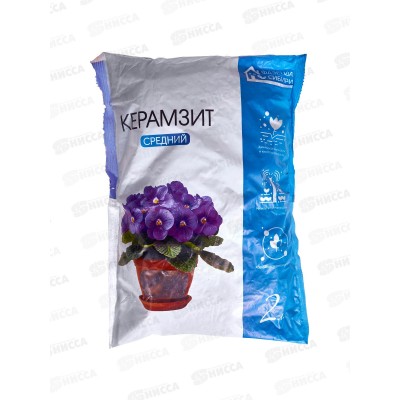 Дренаж (керамзит) средний 2л (Фазенда Сибири) *20