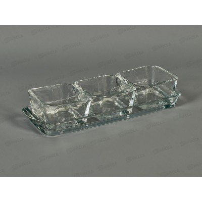 Менажница составная BAROQUE 3+1 (22,5*7,5см), 1278  *12