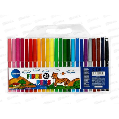 Фломастеры 24цв. CENTRUM морозостойк., 80162 *12