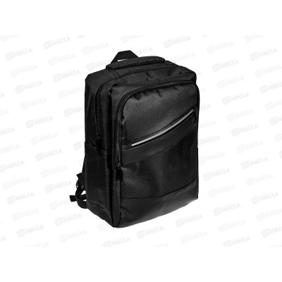 Рюкзак молодежный 41*29*13см, анатом. спинка, черный, D-608B-1649