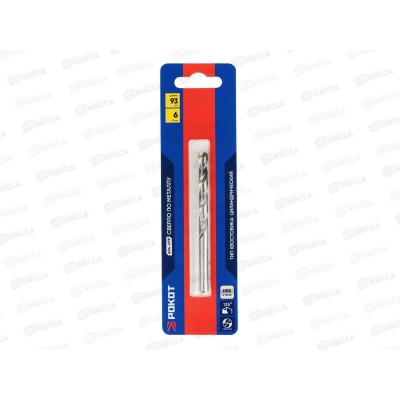 Сверло по металлу 6*93мм РОКОТ 604-079 г Сверло по металлу 6*93мм РОКОТ 604-079 г