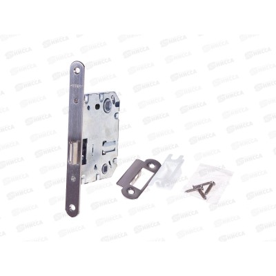 Защелка дверная Аллюр АРТ L7050R SN никель 18мм б/р с фик *20 11568