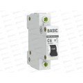 Автоматический выключатель ВА47-29 1P  6А 4,5кА C EKF Basic *12/120