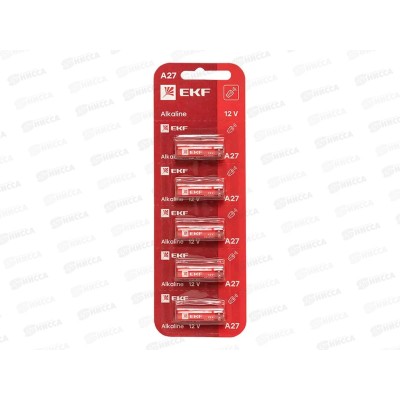 Батарейки EKF A27 BL-5 на блистере *5/60/480