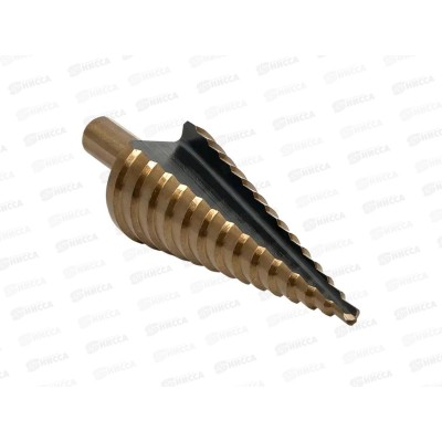 Сверло ступенчатое EKF ST-4-30/2 HSS (14 ступ.) Сверло ступенчатое EKF ST-4-30/2 HSS (14 ступ.)