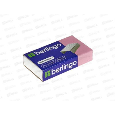 Скобы д/степл. №24 Berlingo оцинк.SH510 *20/720 Скобы д/степл. №24 Berlingo оцинк.SH510 *20/720