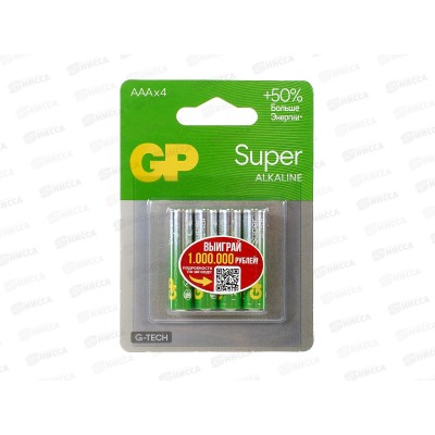 ДЖИ-ПИ LR03 Super G-TECH, 4BL *4/40/160