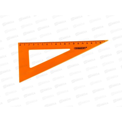 Угольник 30-60-90 18см ПИФАГОР ассорти  210794  *10 Угольник 30-60-90 18см ПИФАГОР ассорти  210794  *10