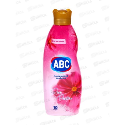 ABC Кондиционер для белья Страсть розы 1,0л ABC Кондиционер для белья Страсть розы 1,0л