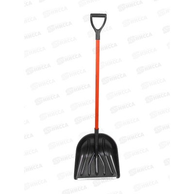 Лопата снеговая Startul Master 410*460мм пластик со стал чер ST9056-2 *5