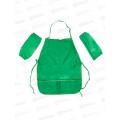 Набор д/тв.фартук и нарукавники  ПЧЕЛКА Зеленый, НФ-1 *20