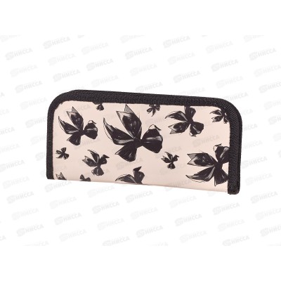 Пенал ПЧЕЛКА 1 отд. Бантики 2025 190*90 ПО-03  *40