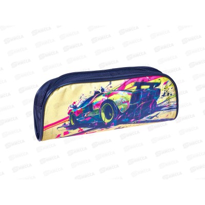 Пенал ПЧЕЛКА 1 отд, Яркое авто 2025 ,2-х стор.печ.ткан.,200*95*40 К-14 Пенал ПЧЕЛКА 1 отд, Яркое авто 2025 ,2-х стор.печ.ткан.,200*95*40 К-14