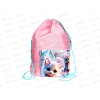 Мешок д/обуви Hatber Кошка-Зефирка 34*41см., 30061 Мешок д/обуви Hatber Кошка-Зефирка 34*41см., 30061